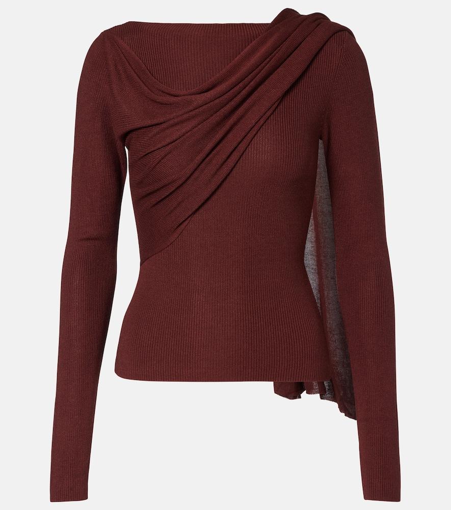 aya muse draped silk