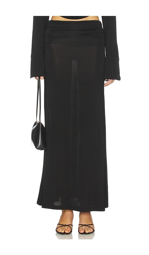 aya muse feyra skirt in black.