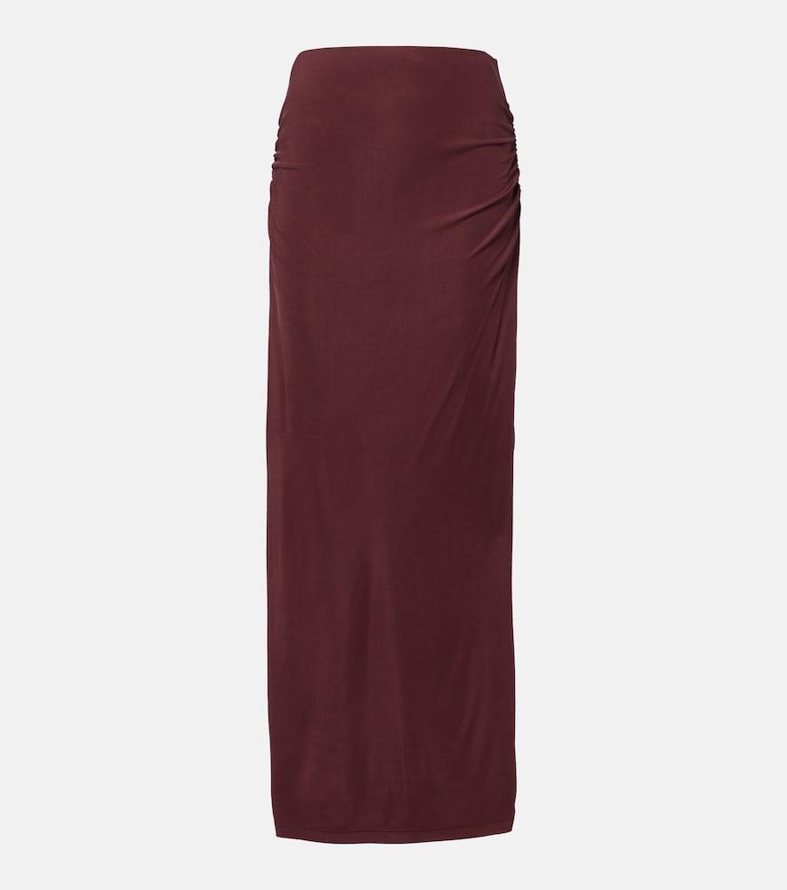 aya muse kaima jersey maxi skirt