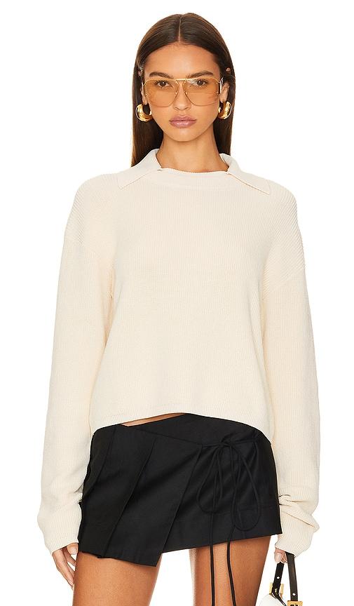 aya muse keri top in cream.
