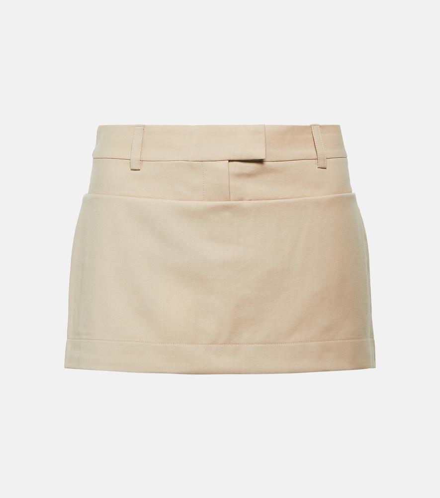 aya muse lacun wool miniskirt