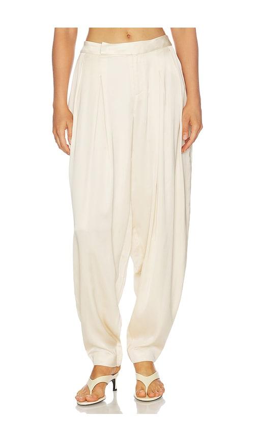aya muse lumara trousers in cream.