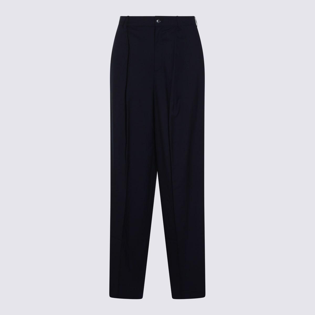 aya muse navy wool pants