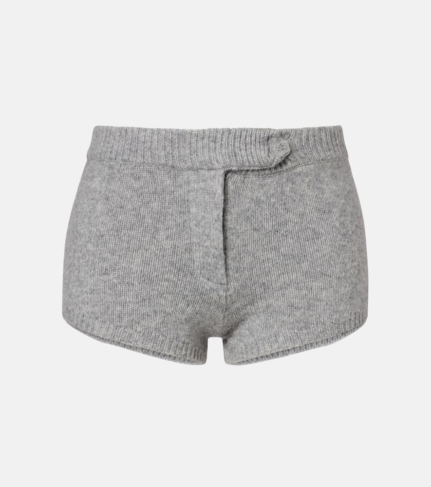 aya muse vita knitted shorts