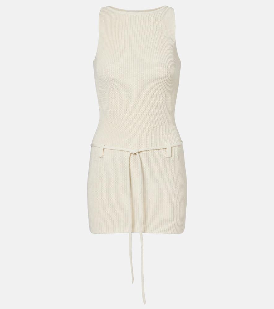 aya muse zeal cotton and silk minidress