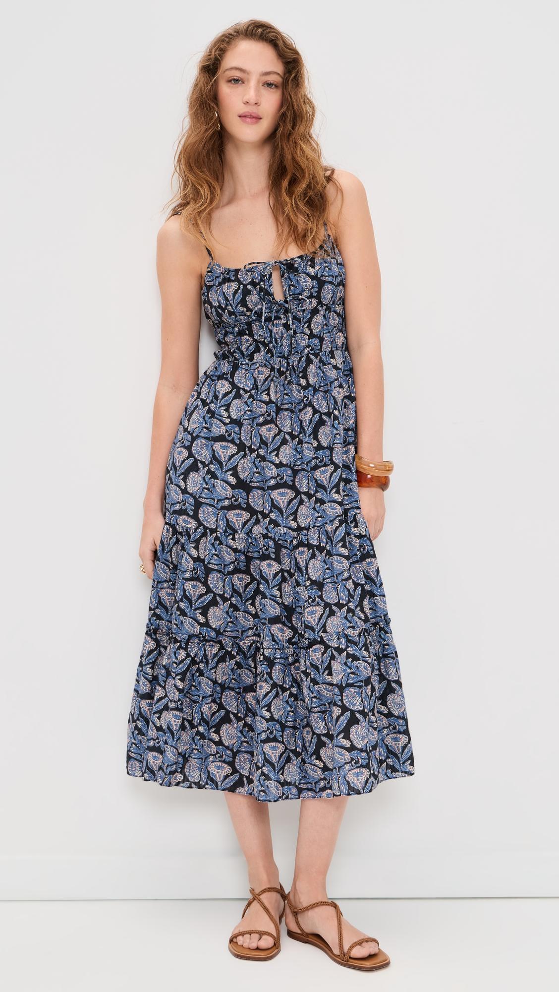 aydin cami midi dress