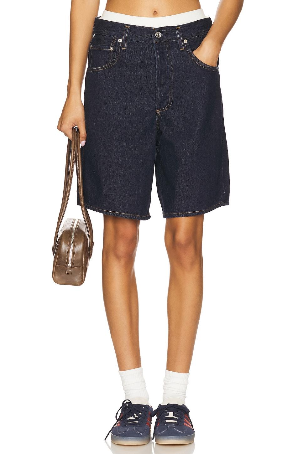 ayla short with clean hem