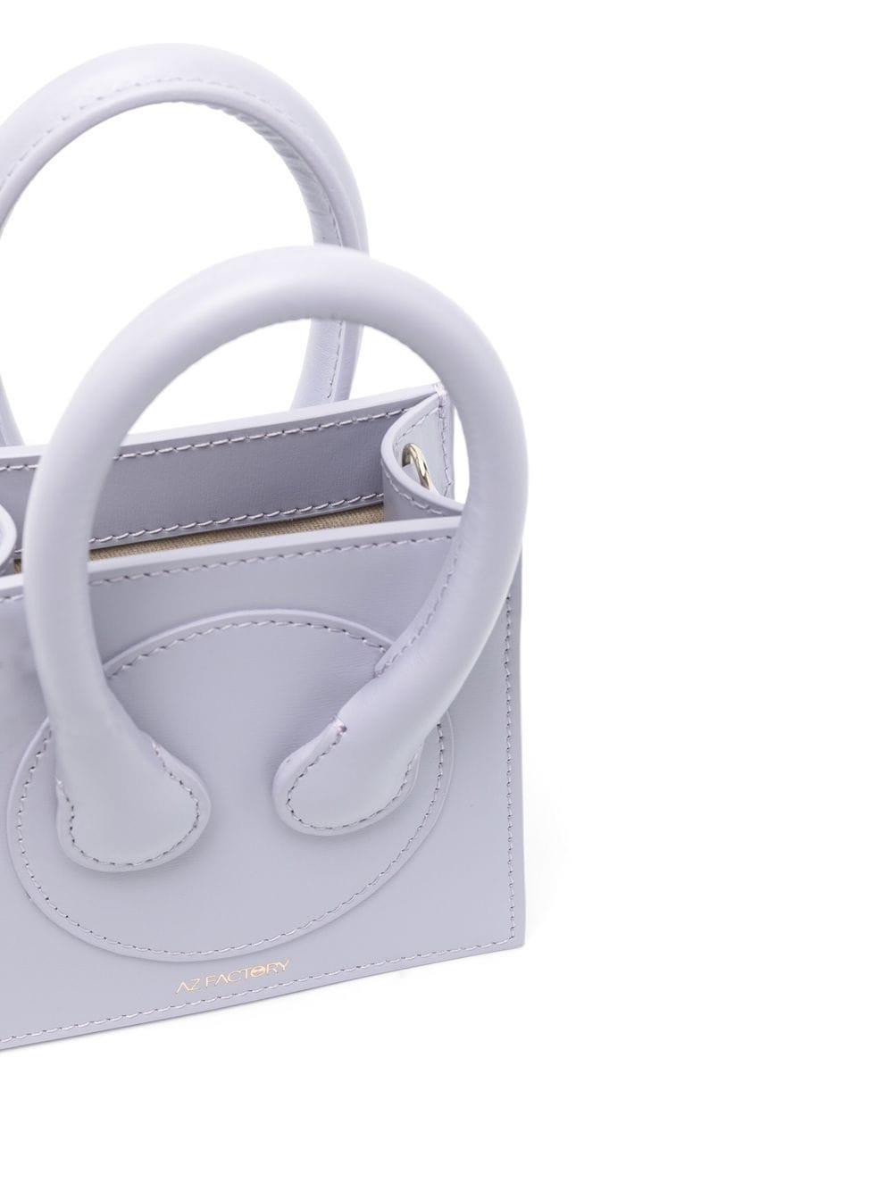 az factory by ester manas bags lilac outer: calf leather - women