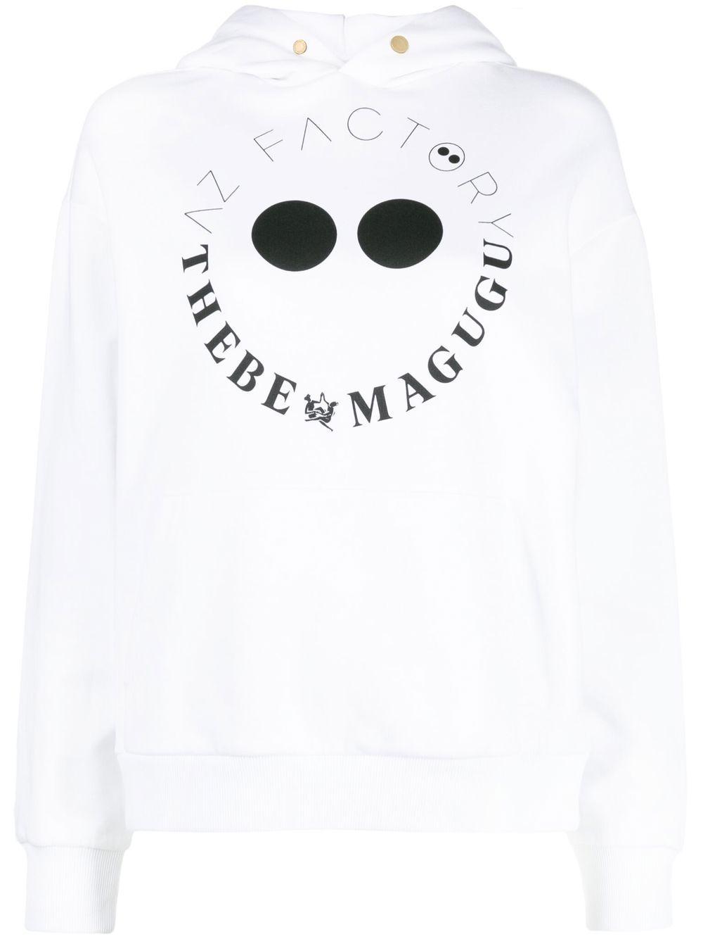 az factory by thebe magugu sweaters white organic cotton - women