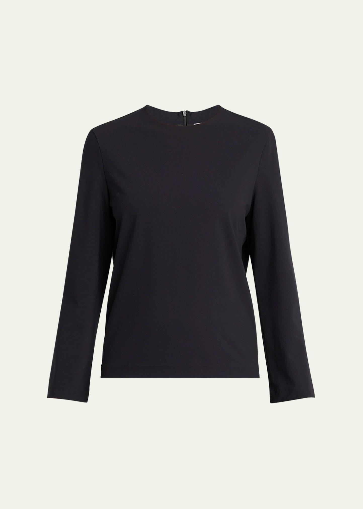 azalea long sleeve scuba top