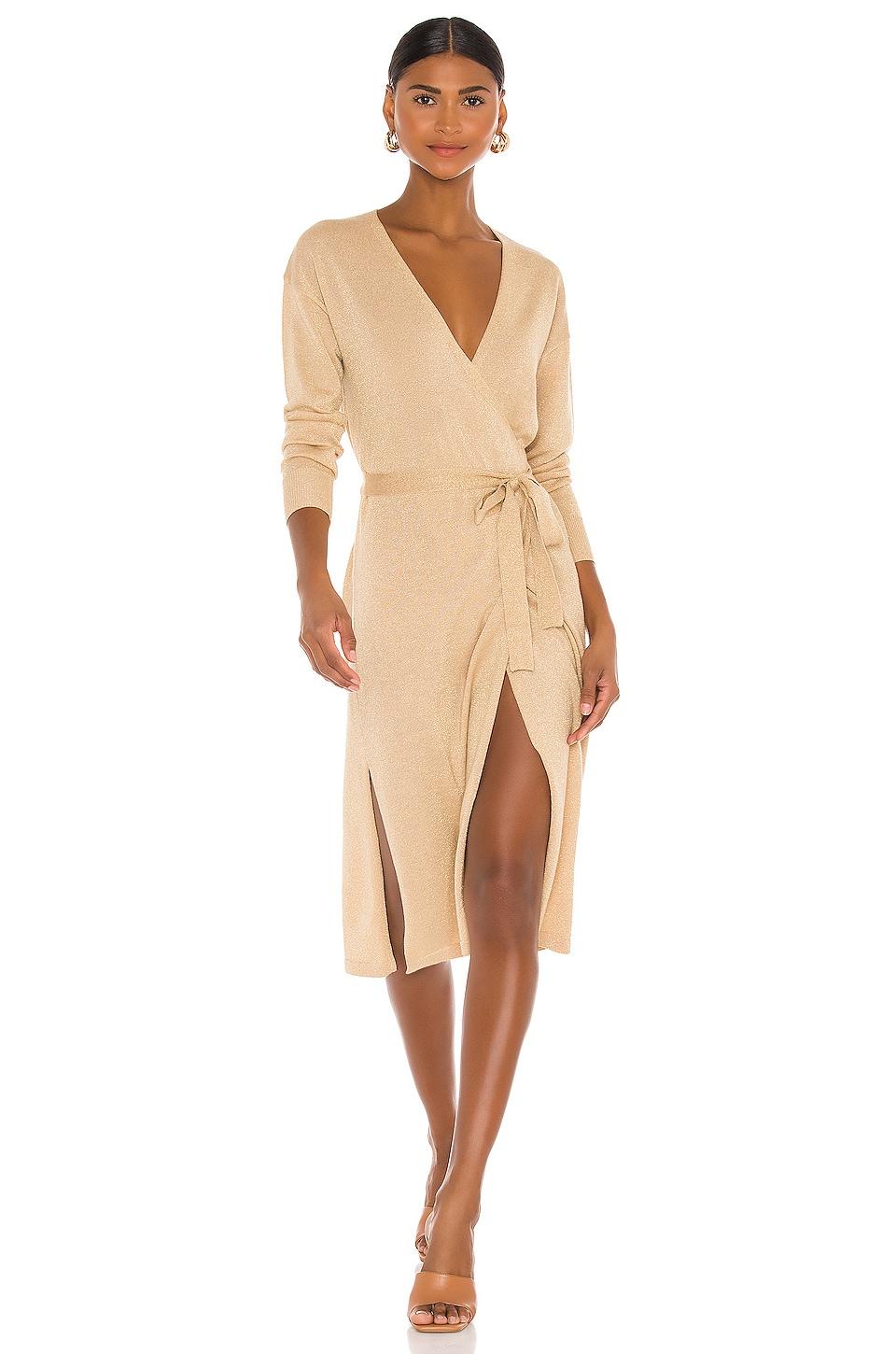 azita wrap dress