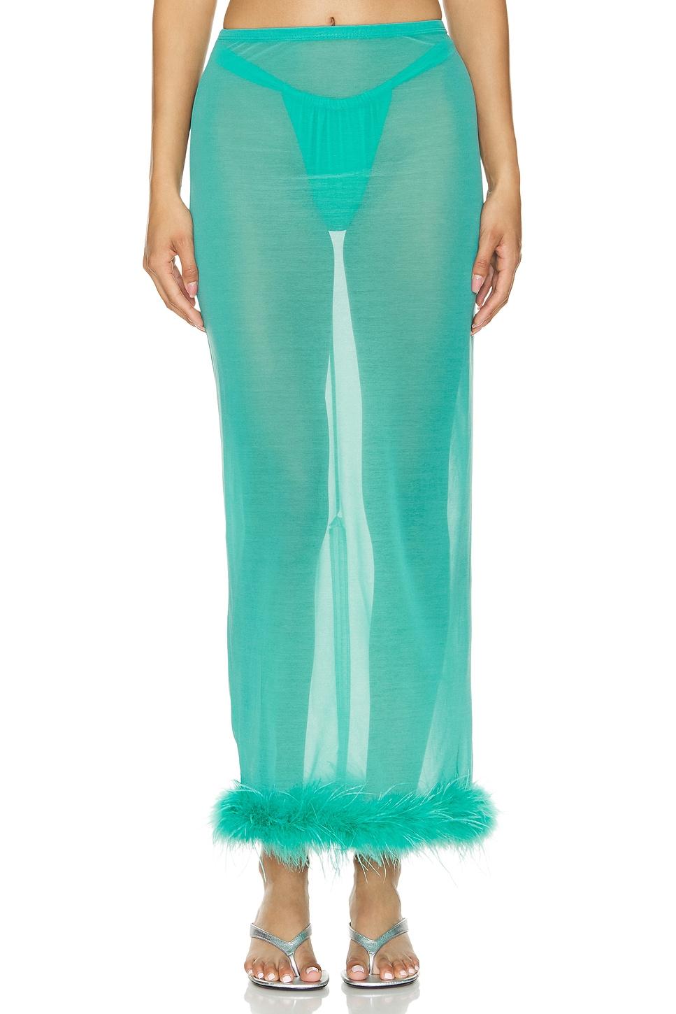 aziza sheer skirt