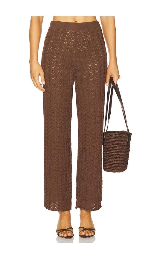 azulu marlowe pant in brown.