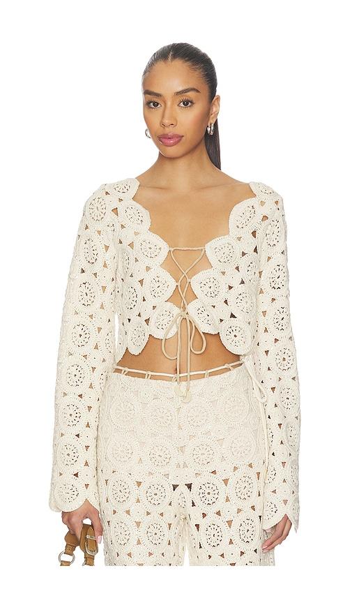 azulu nica top in neutral.