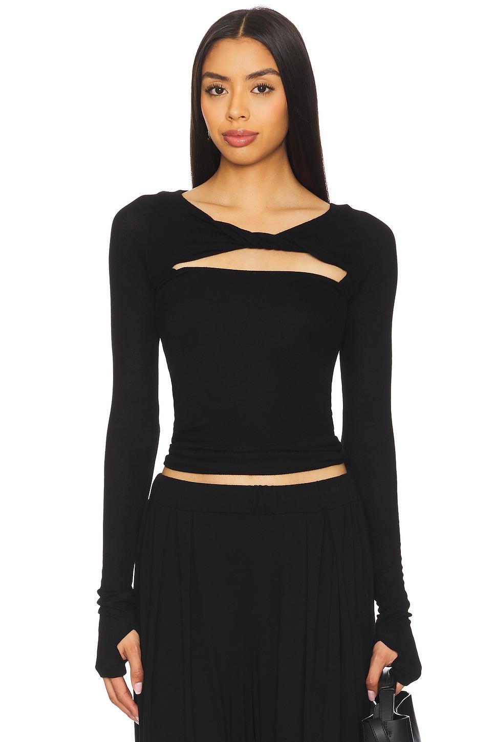 azura knotted neck top