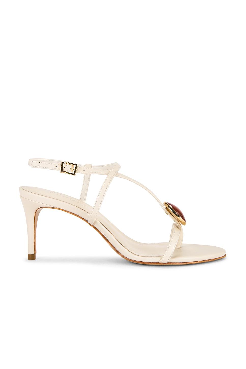 azure mid embellished sandal