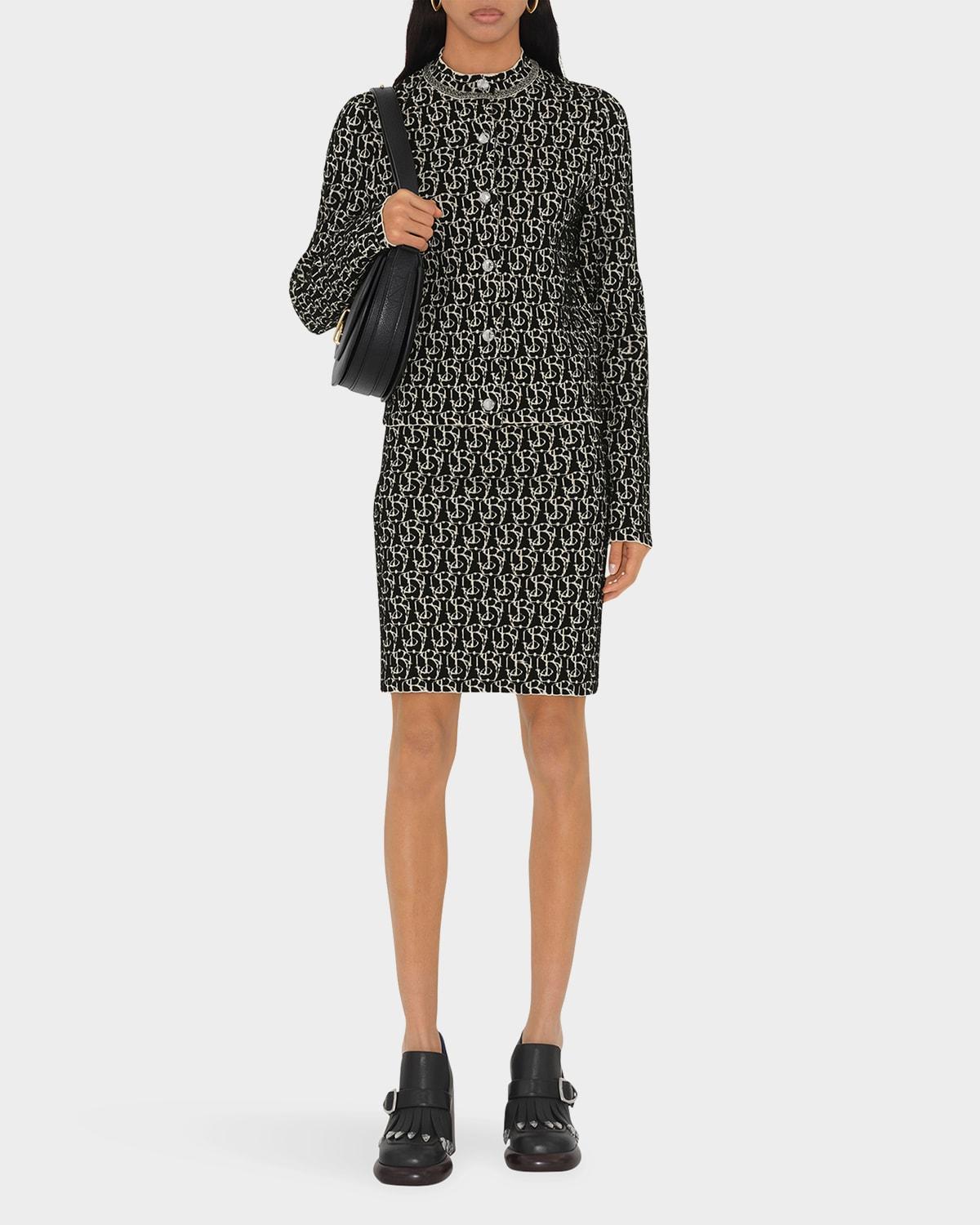 b charm wool mini dress