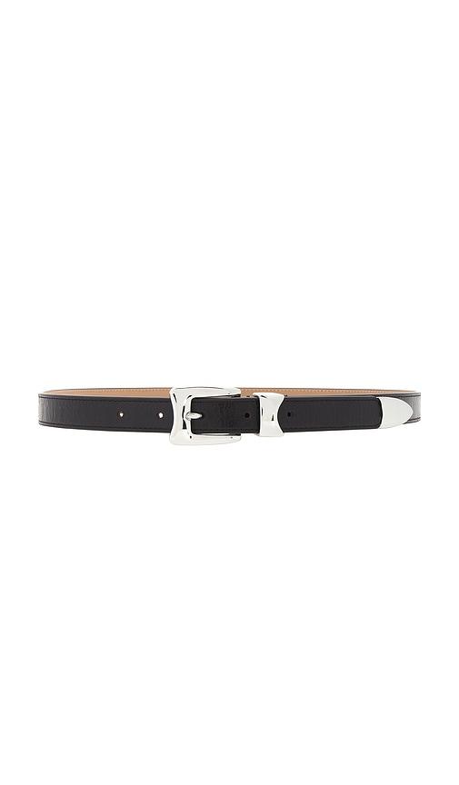 b-low the belt aiden rugous belt in black.