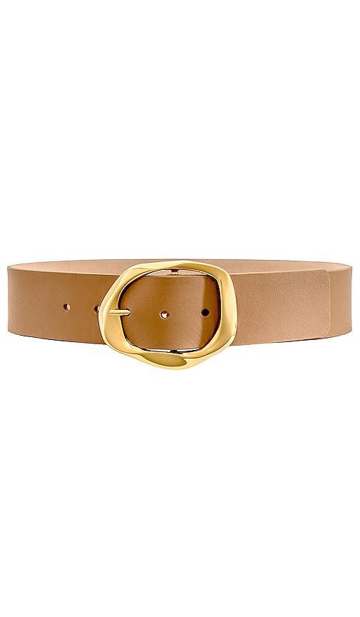 b-low the belt edmond waist belt in tan.