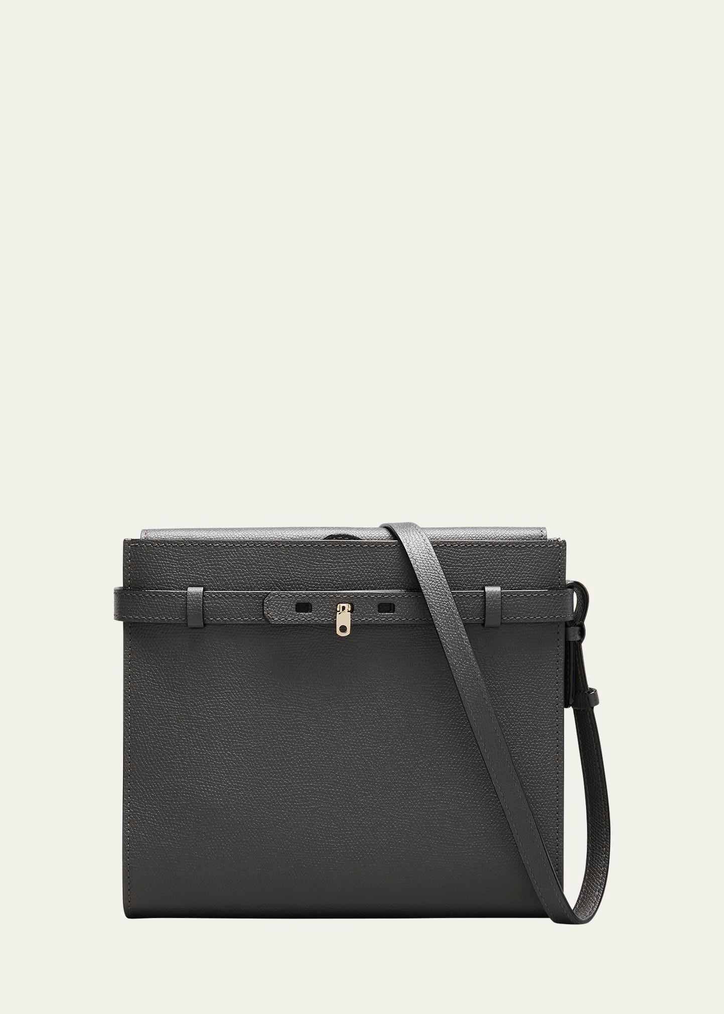 b-tracollina leather shoulder bag
