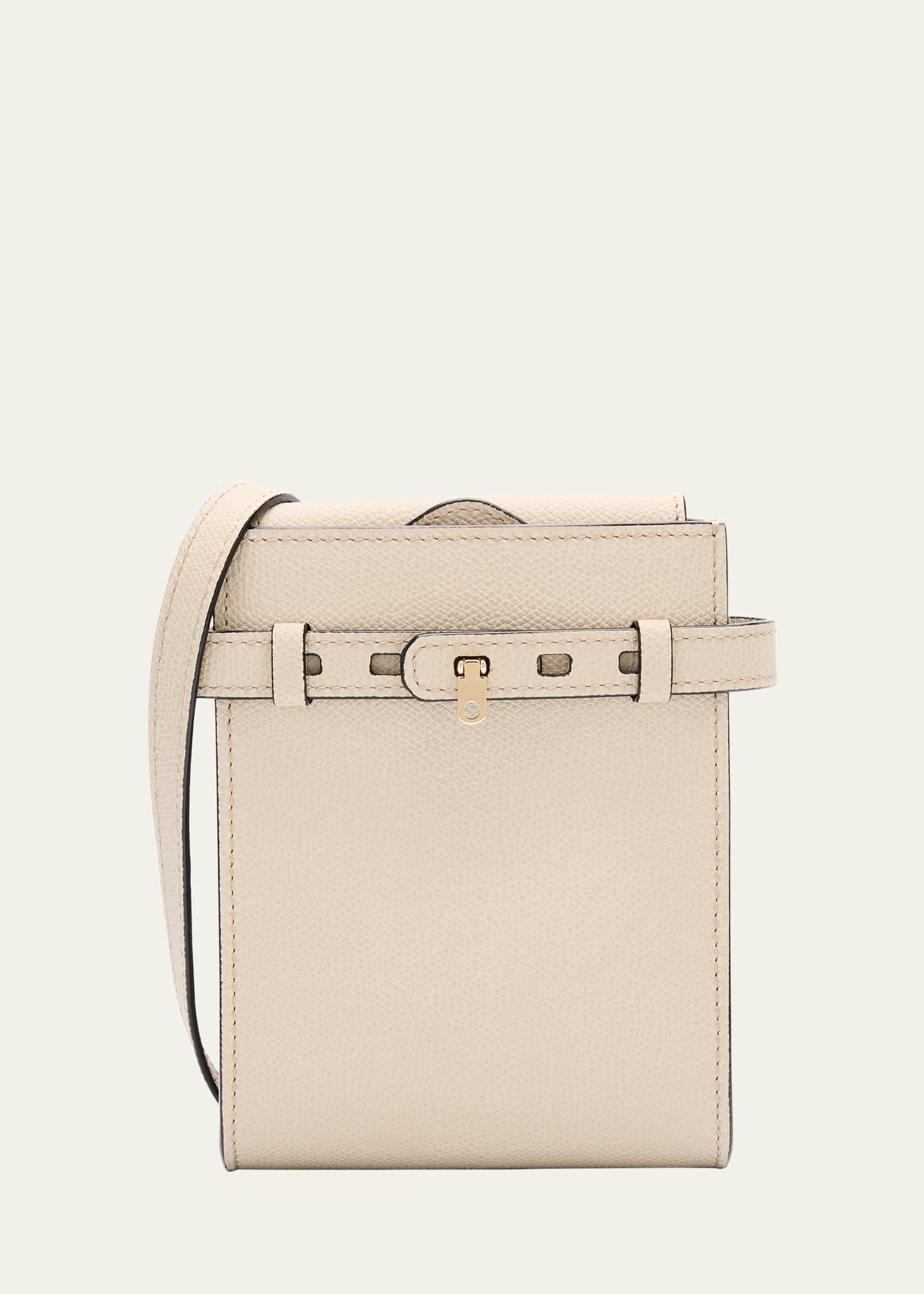 b tracollina slim calfskin crossbody bag