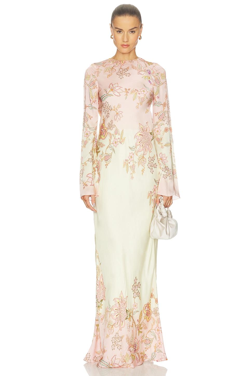 back ties maxi dress