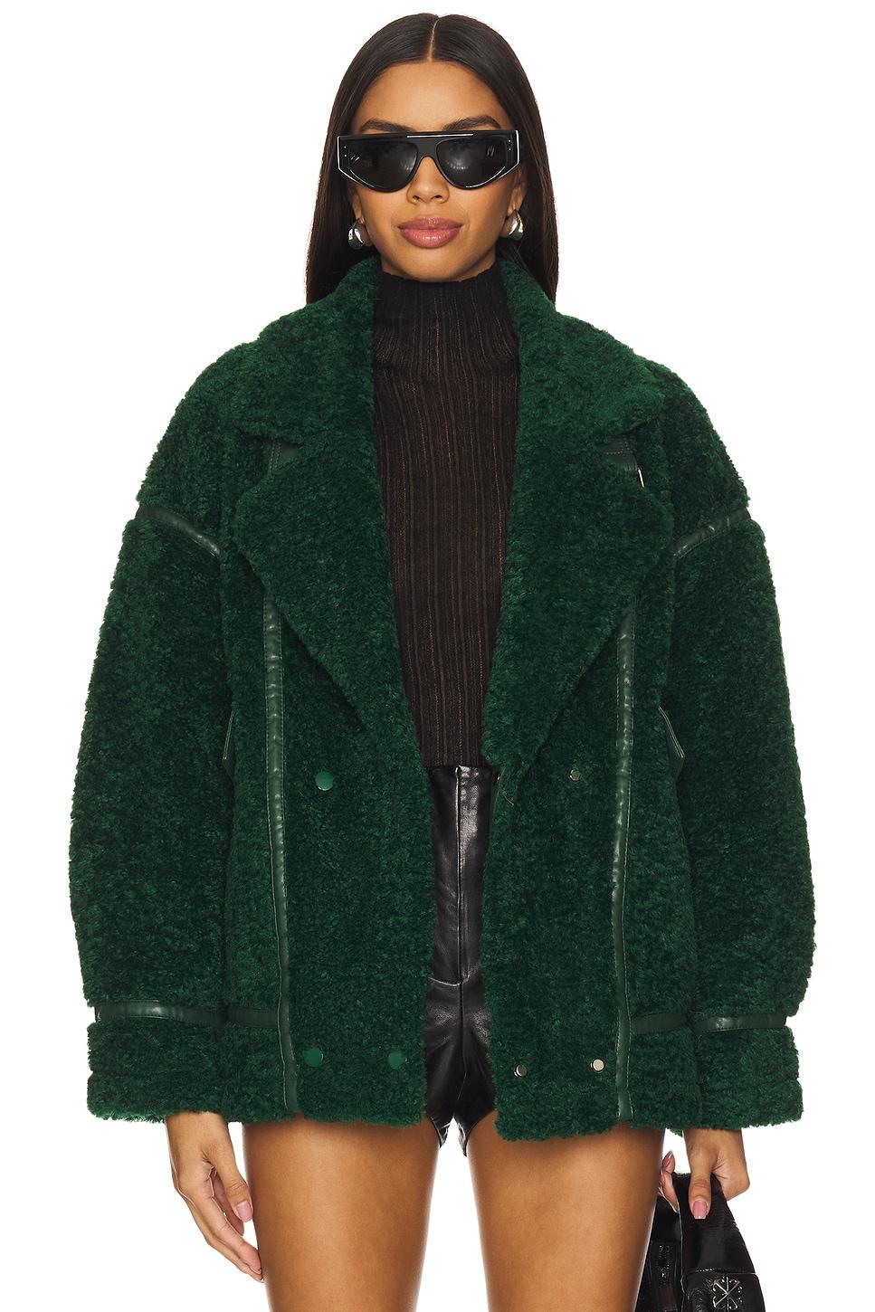 badu faux fur jacket