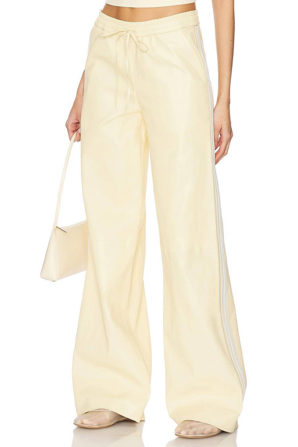 baggy athletic stripe sweatpants