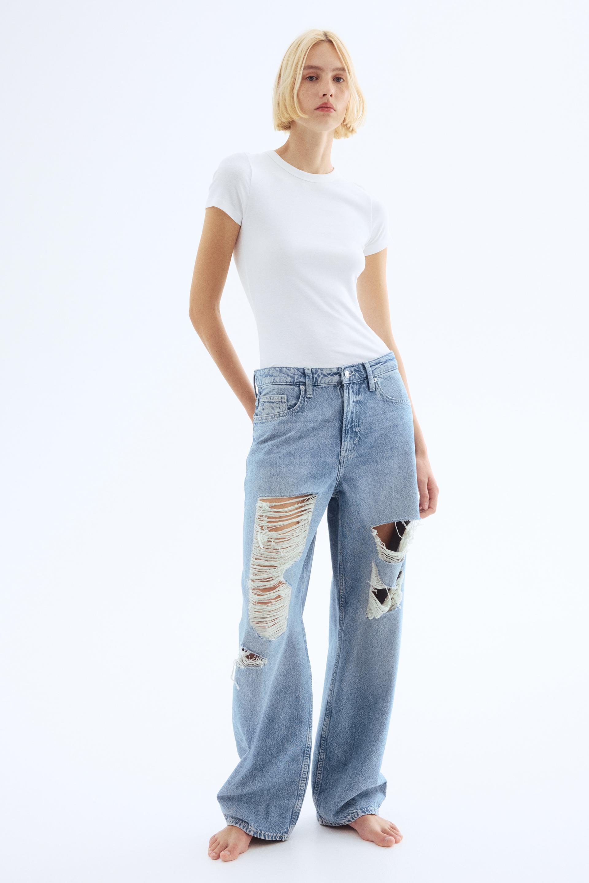 baggy high jeans