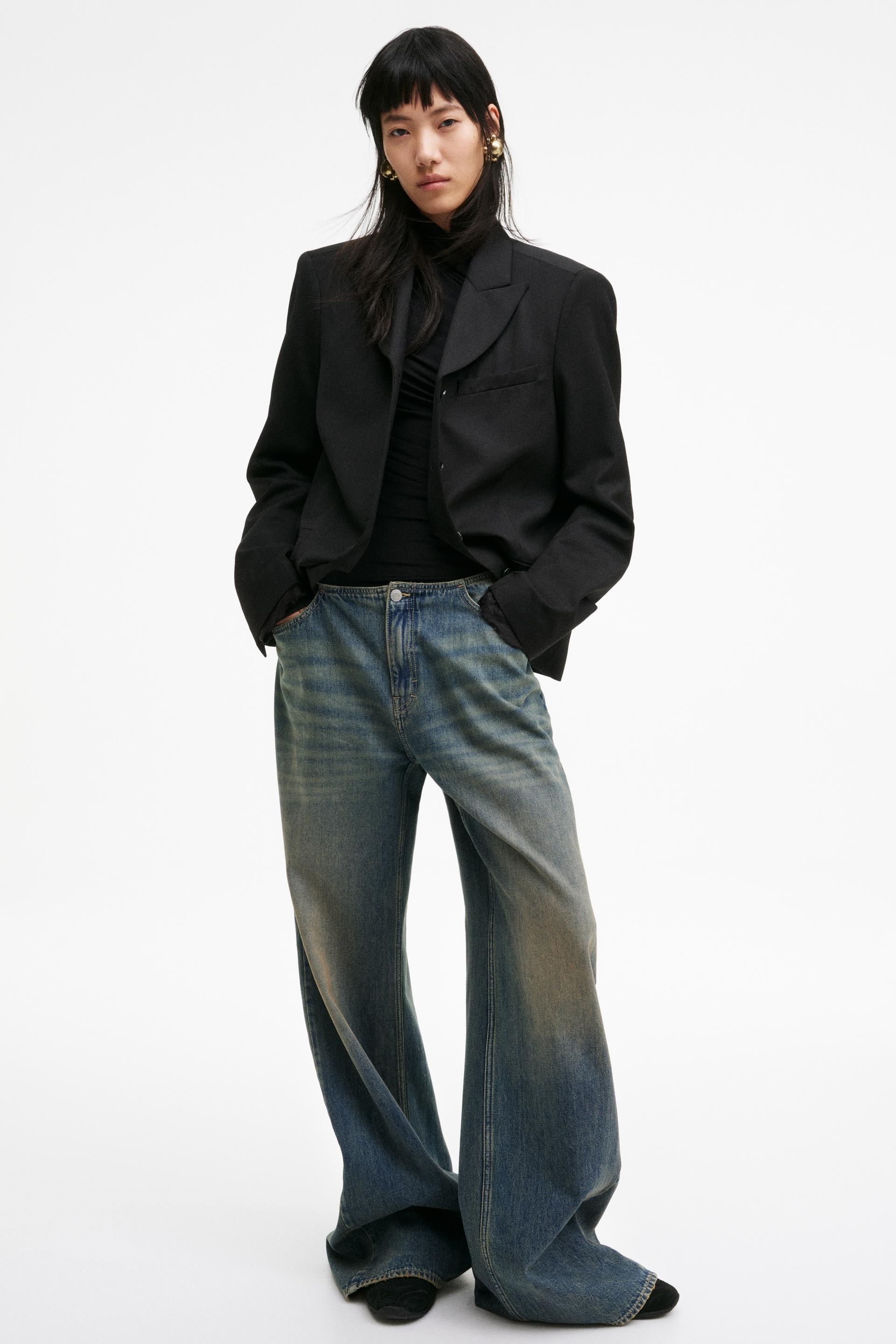 baggy low jeans