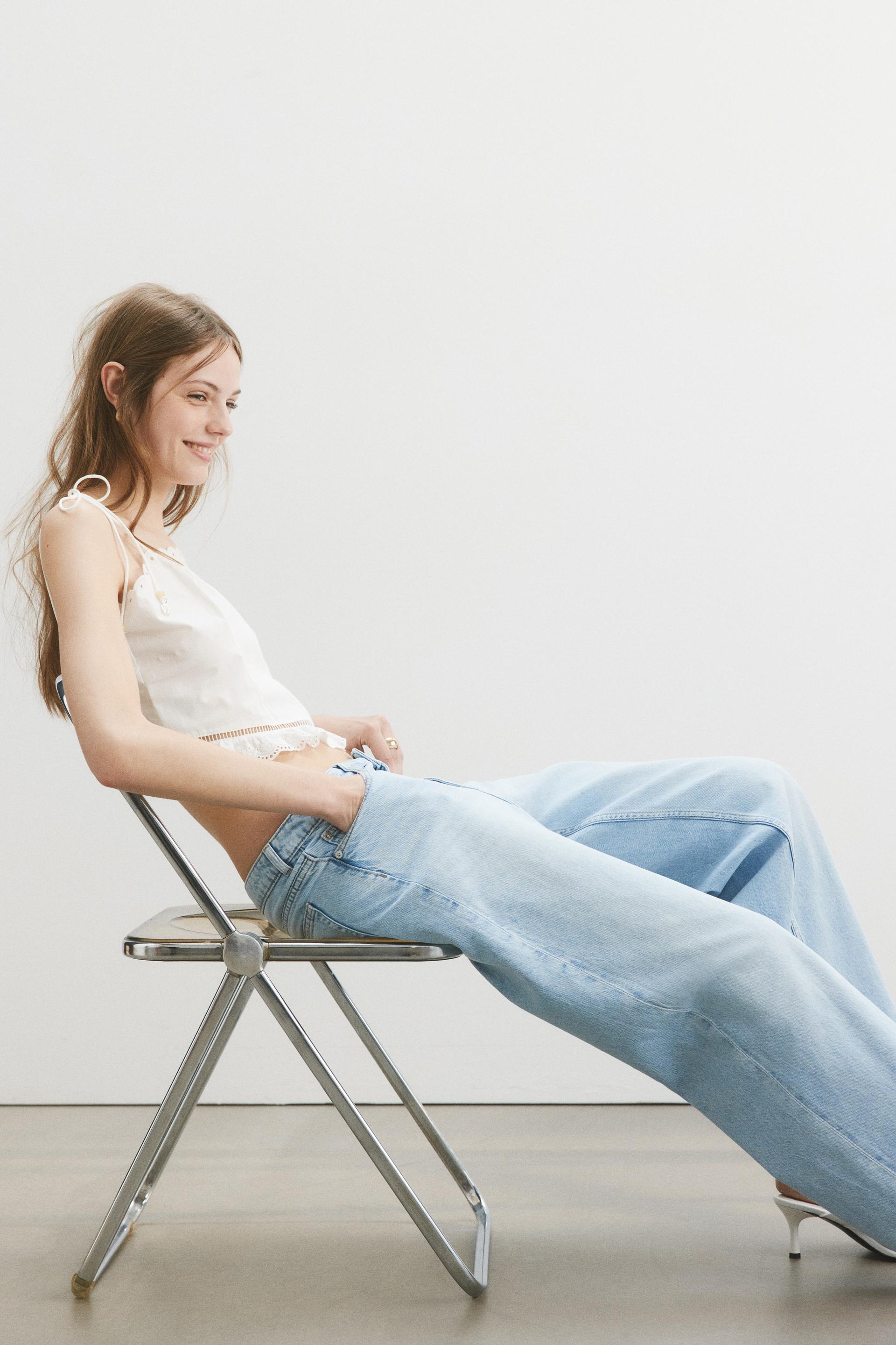 baggy regular waist jeans
