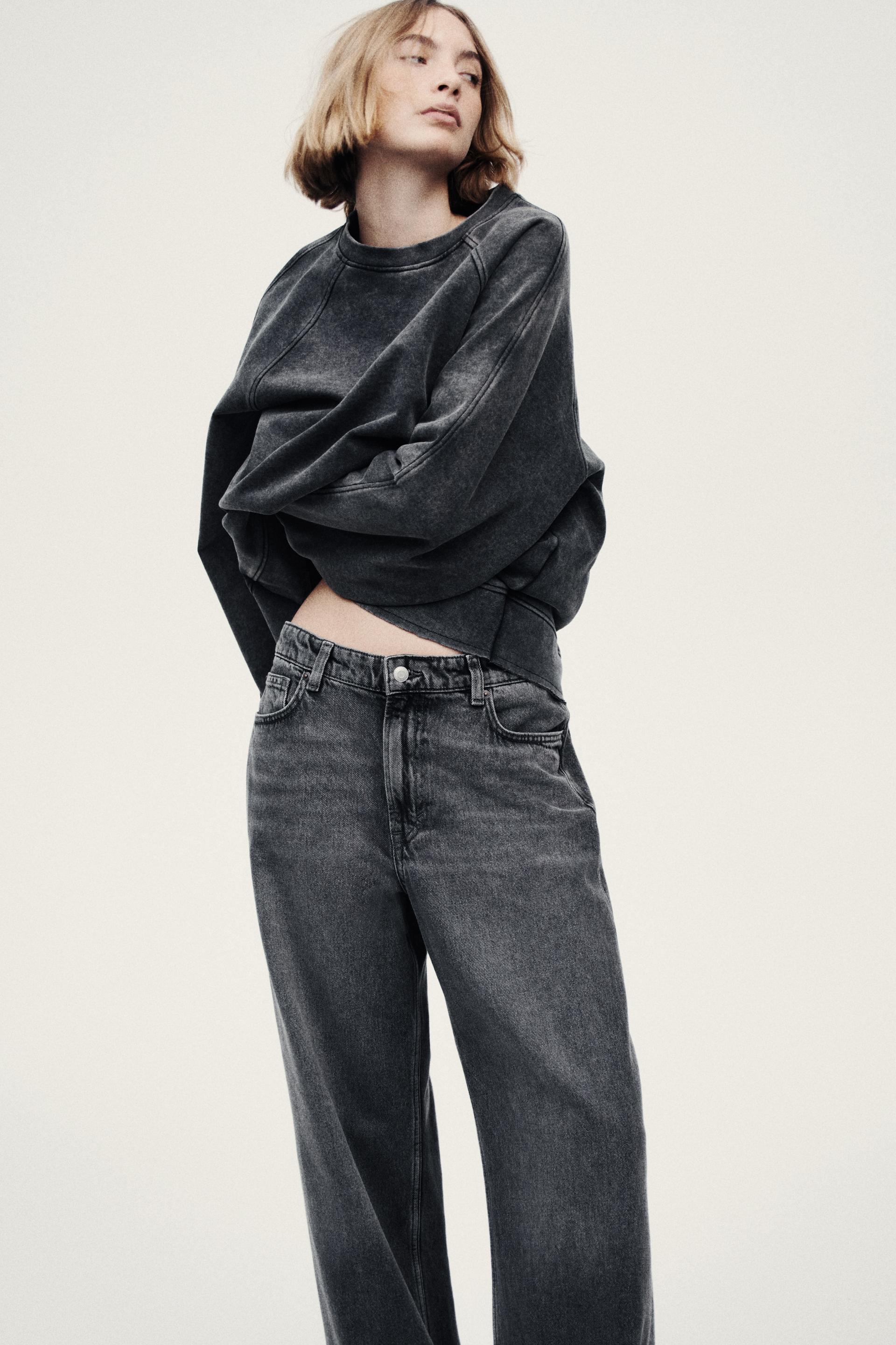 baggy regular waist jeans