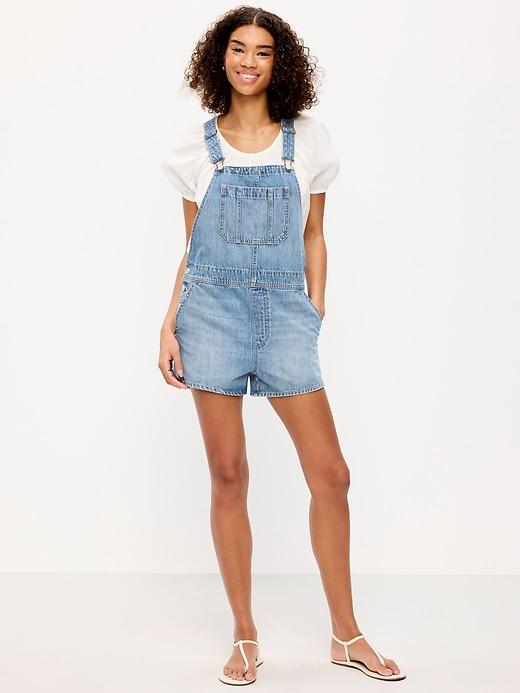 baggy shortalls