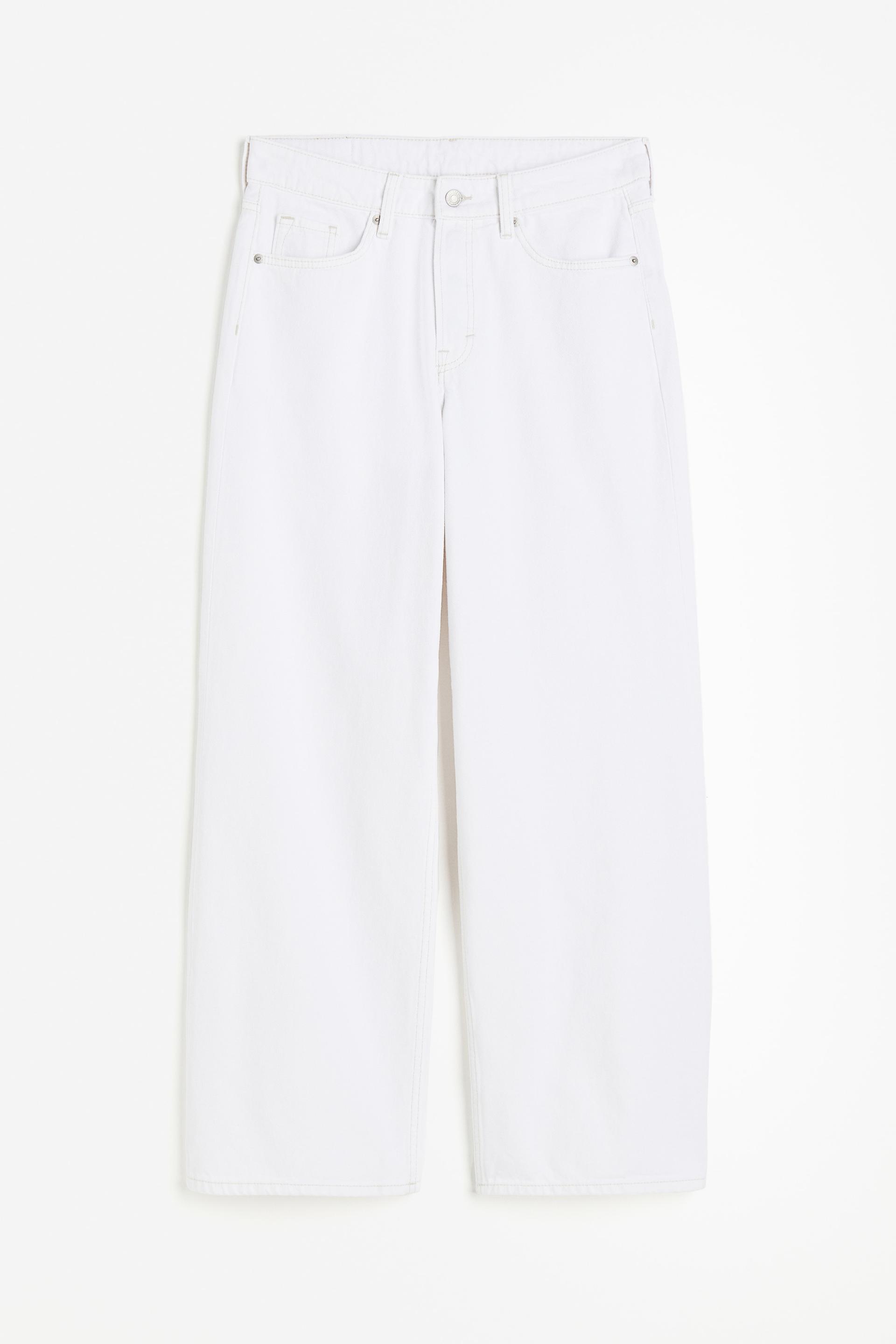 baggy wide low jeans