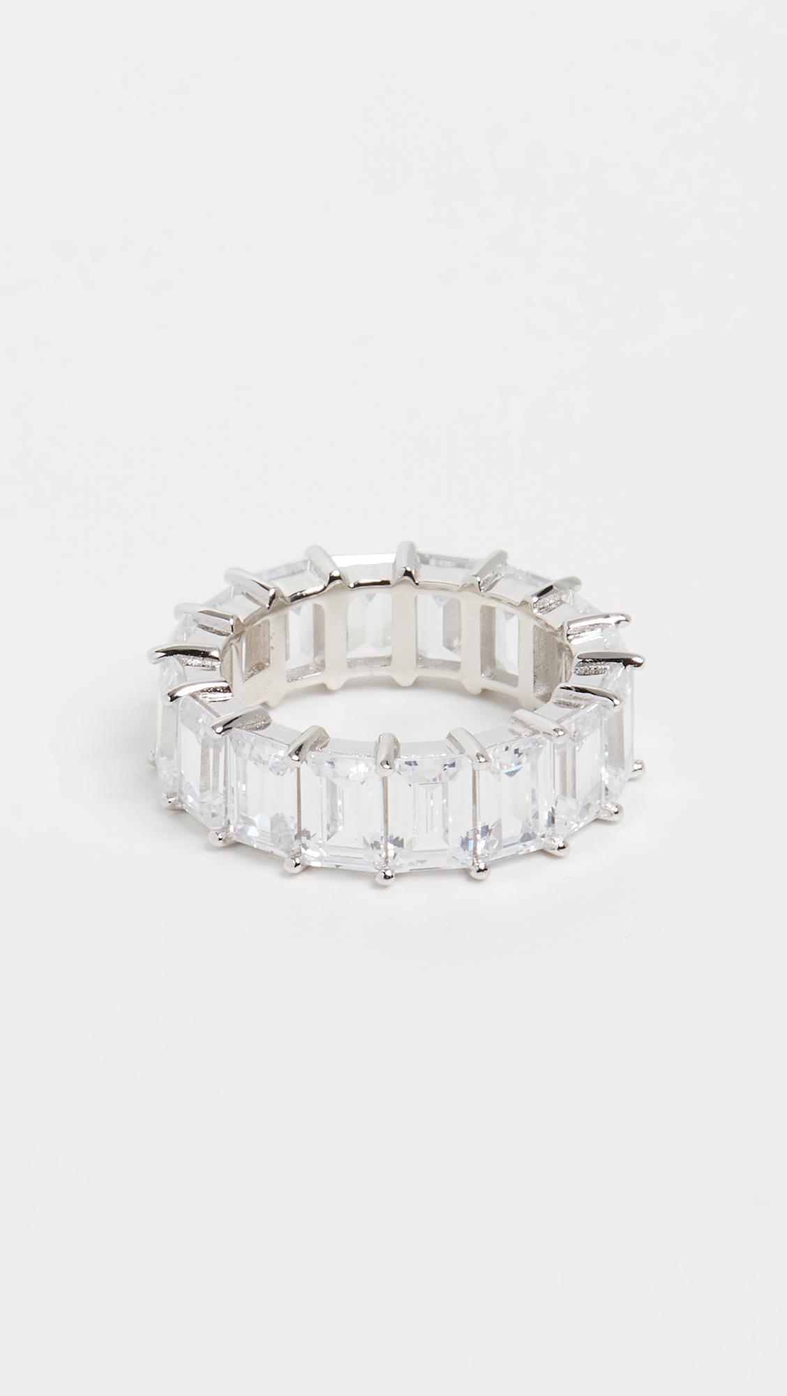 baguette eternity band
