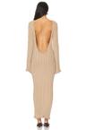 baha long sleeve maxi dress