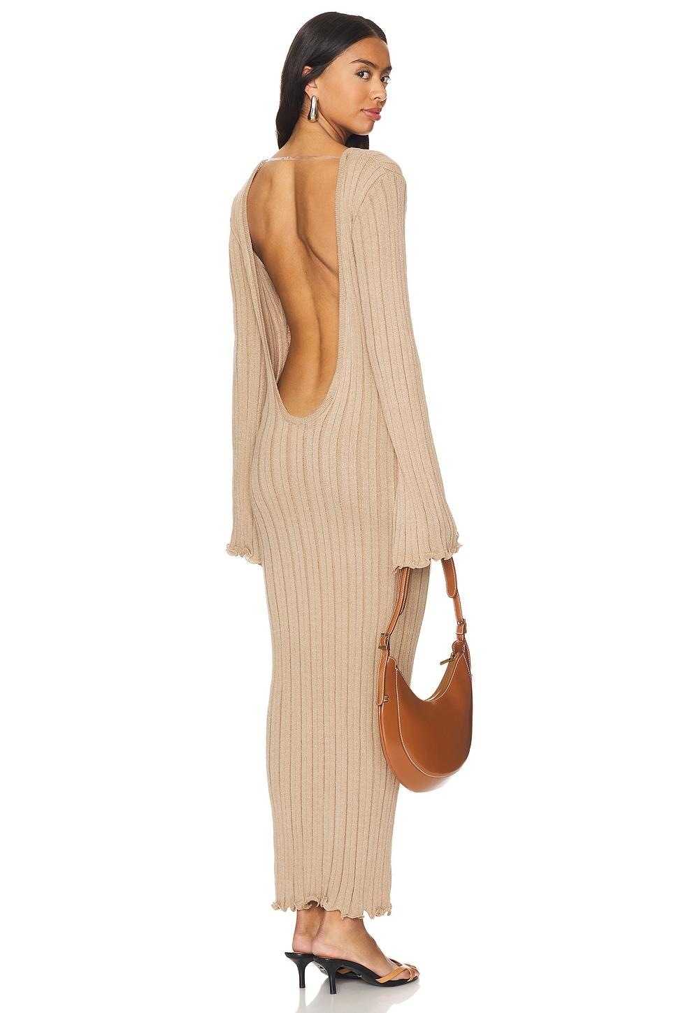 baha long sleeve maxi dress