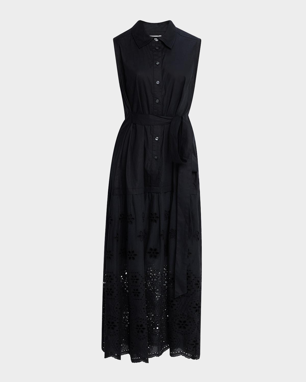 bailey embroidered shirtdress