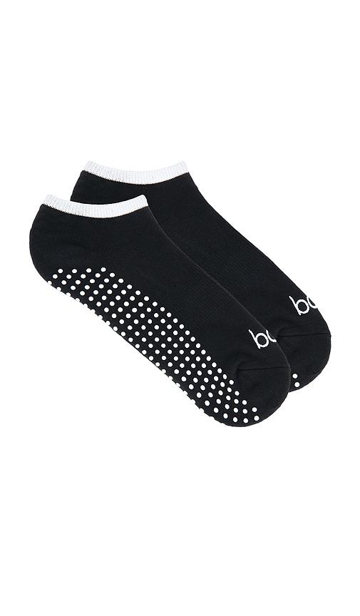 bala the pilates low sock charcoal in charcoal.