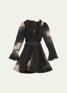 balance long-sleeve mini dress