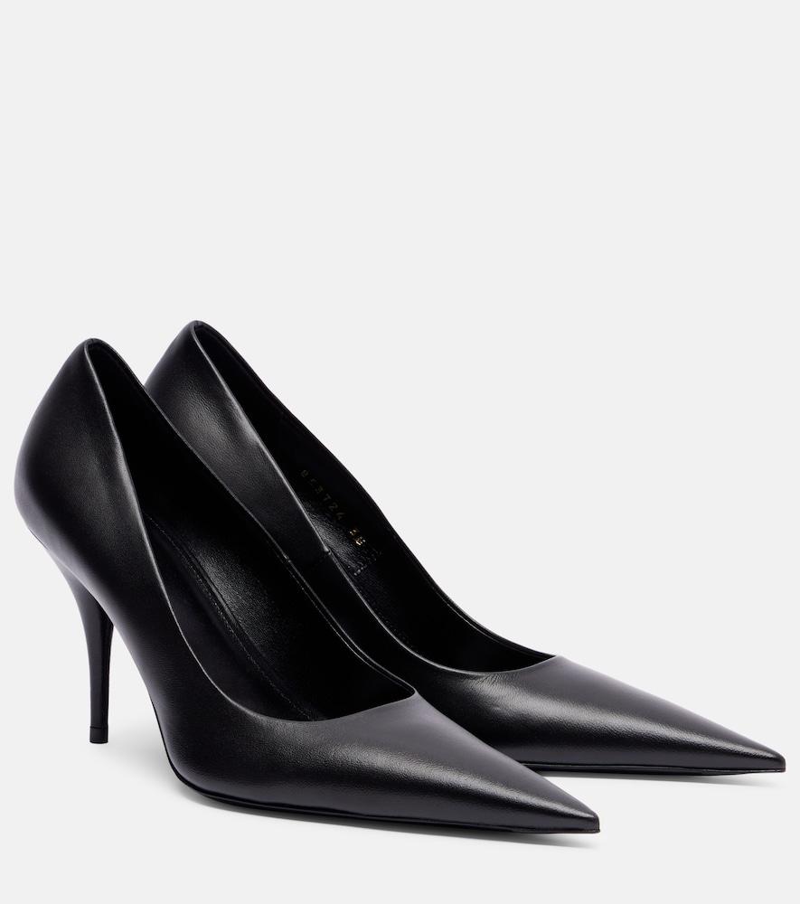 balenciaga avenue 90 leather pumps