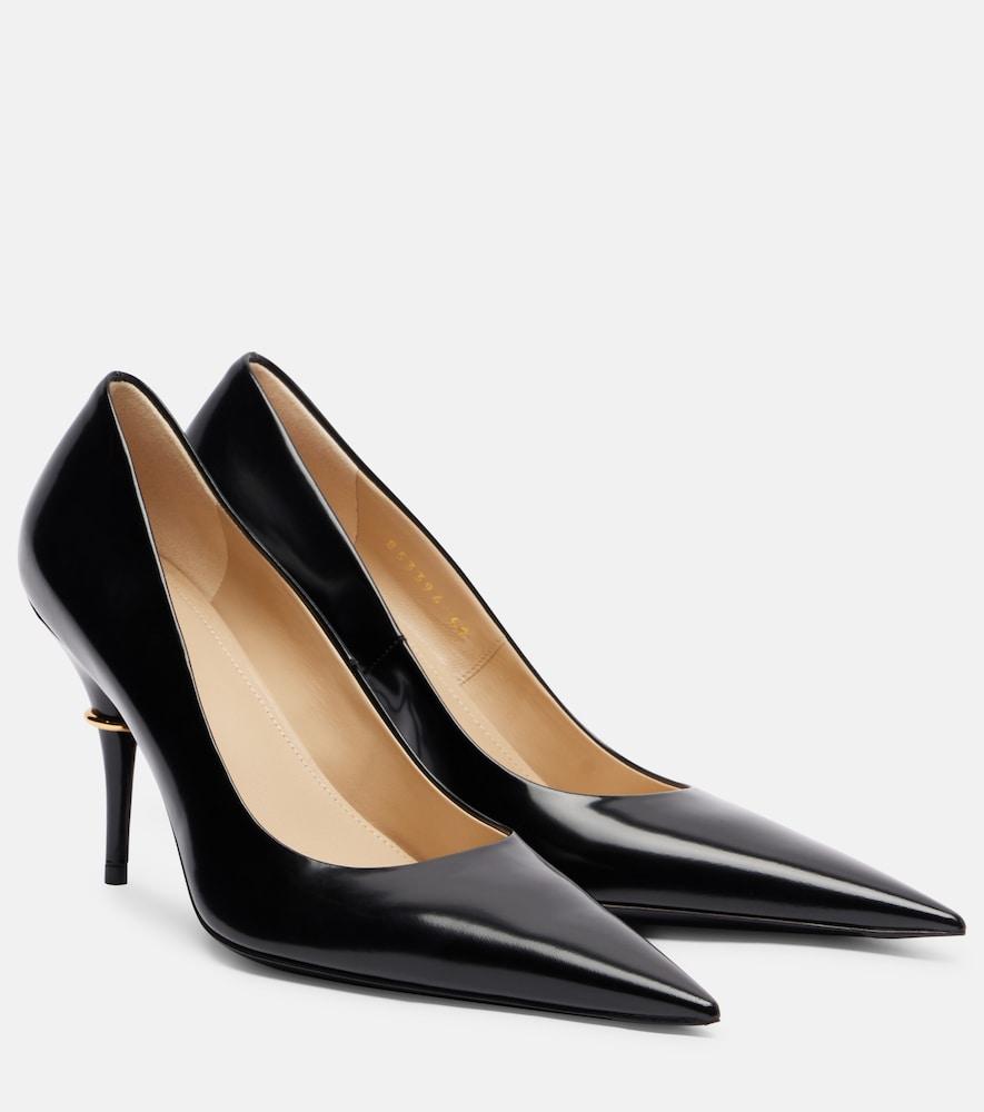 balenciaga avenue 90 leather pumps