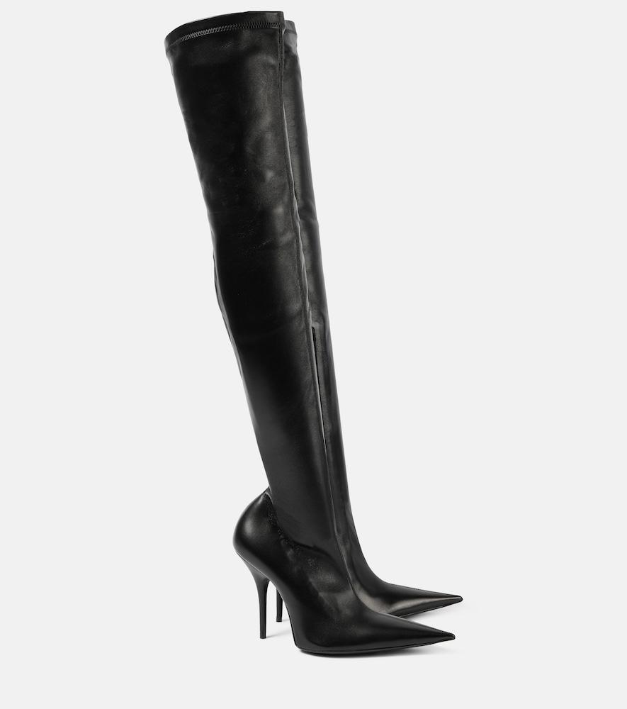 balenciaga avenue leather over