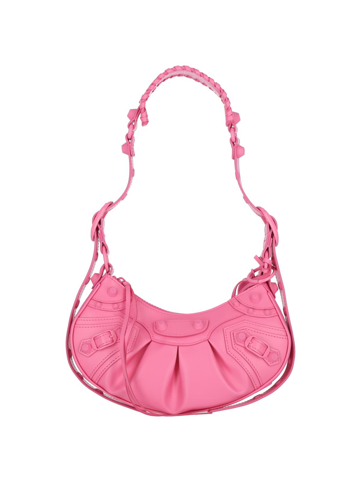 balenciaga bags pink pelle di agnello - women