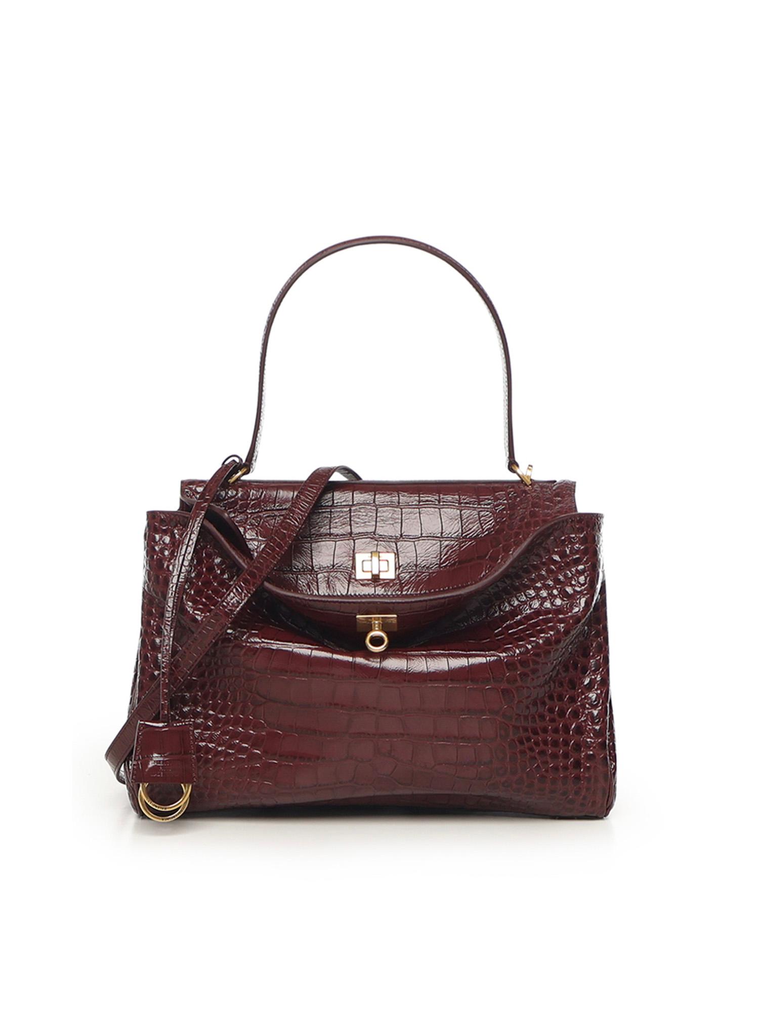 balenciaga bags purple calfskin - women