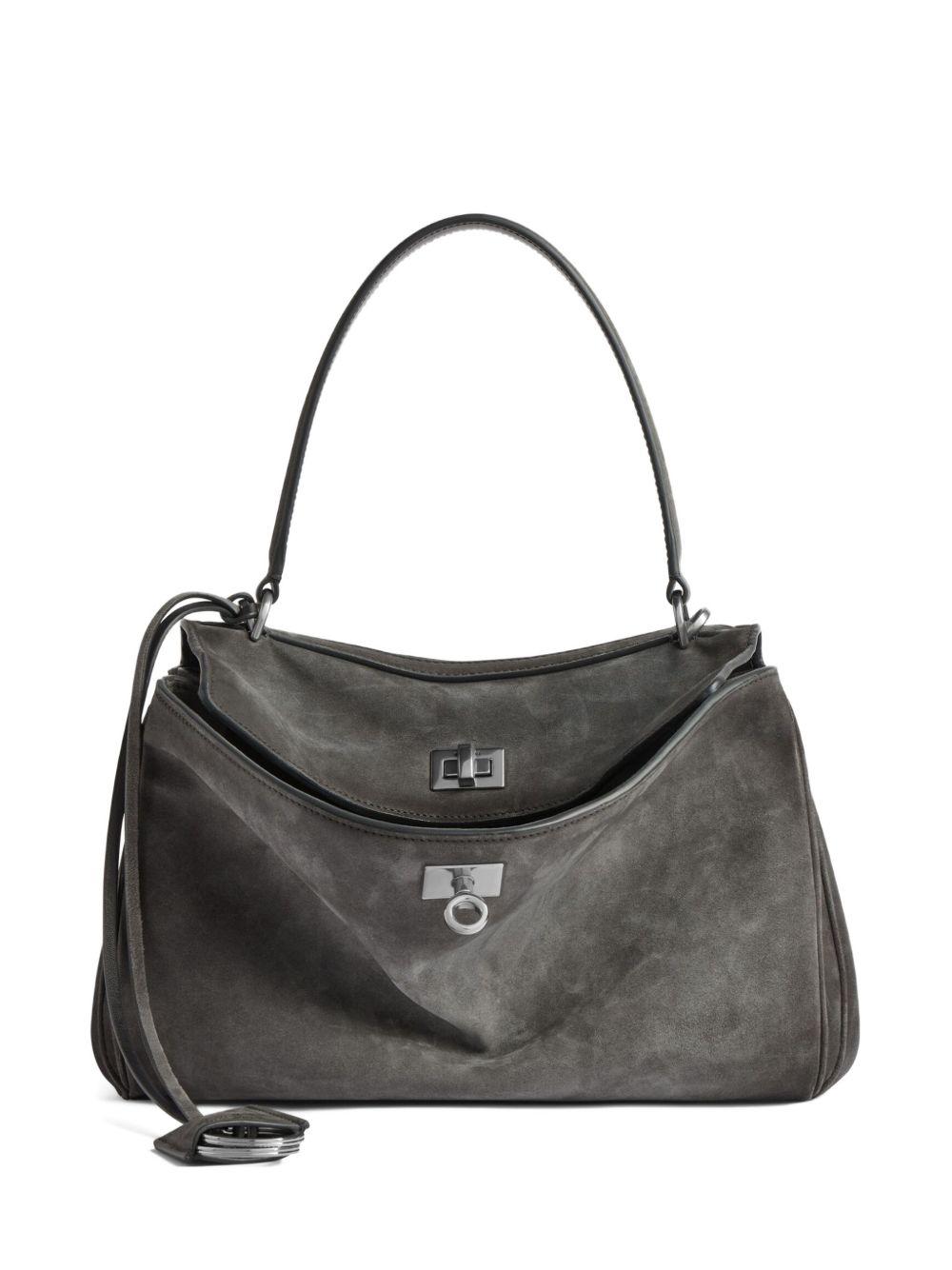 balenciaga bags storm grey - women