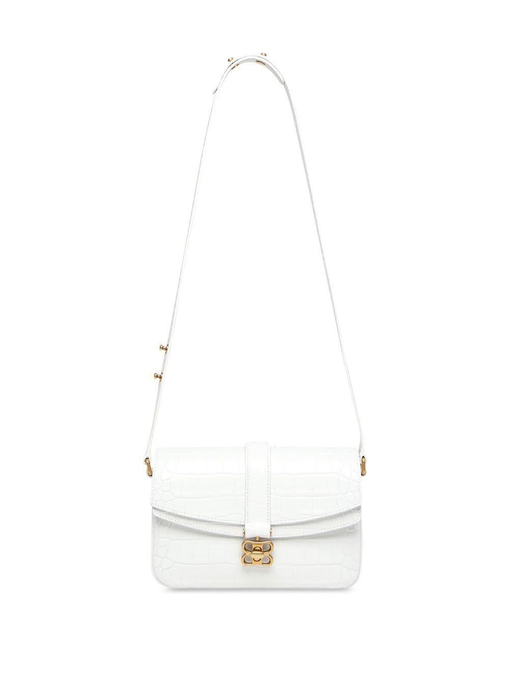 balenciaga bags white furs & skins->leather100 % - women