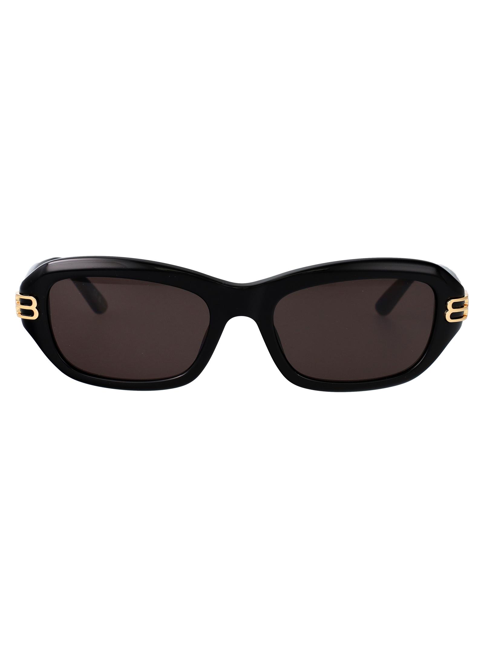 balenciaga bb0471sk black-black-grey acetate sunglasses - women