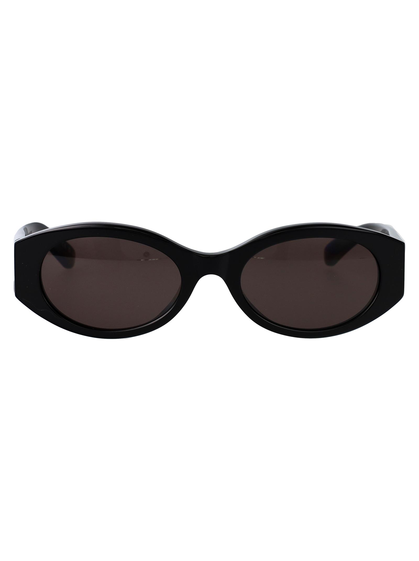 balenciaga bb0477sa black-black-grey acetate sunglasses - women