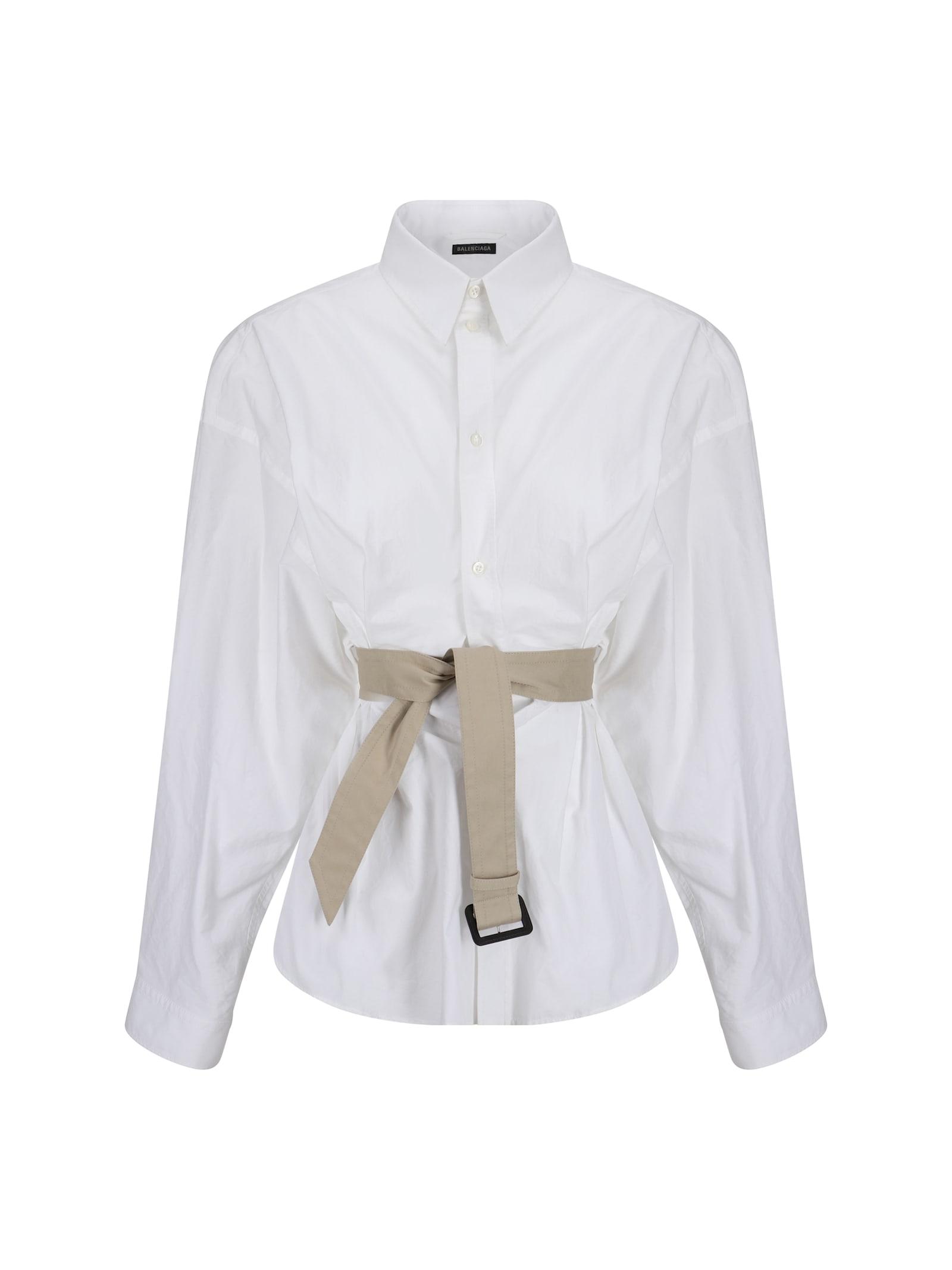 balenciaga belt shirt